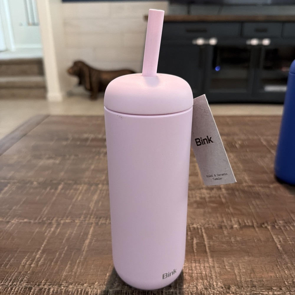 Bink 21oz Straw Tumbler Oyster Pink